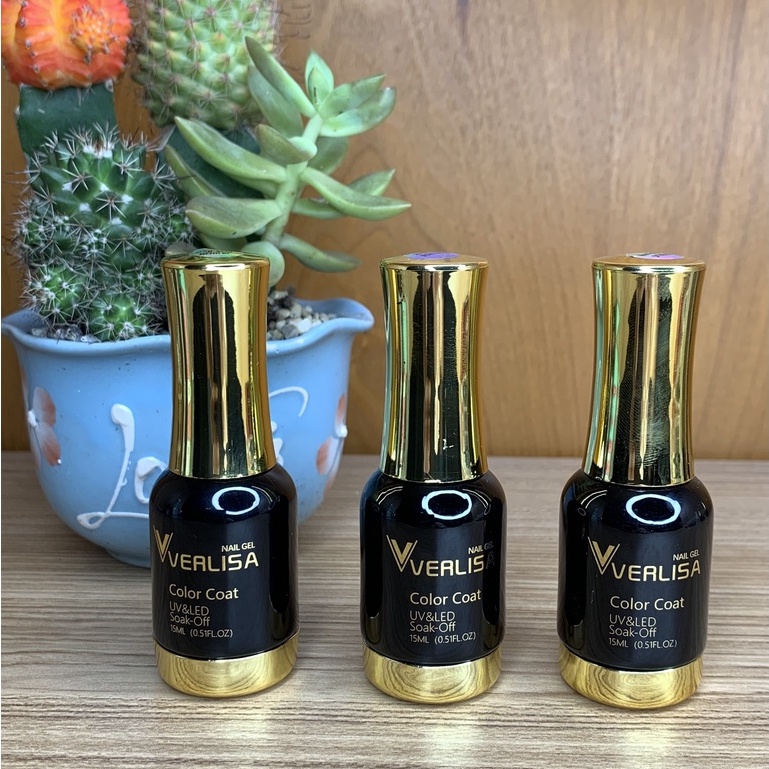 Bộ Ba Cứng Móng - Base - Top Verlisa 15ml x 3 Chai. Hàng Thổ Nhĩ Kỳ Siêu Bóng Siêu Chắc