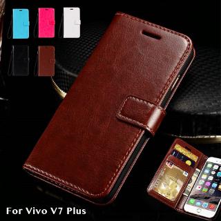 Bao da điện thoại có ngăn đựng thẻ cho Vivo V7 Plus