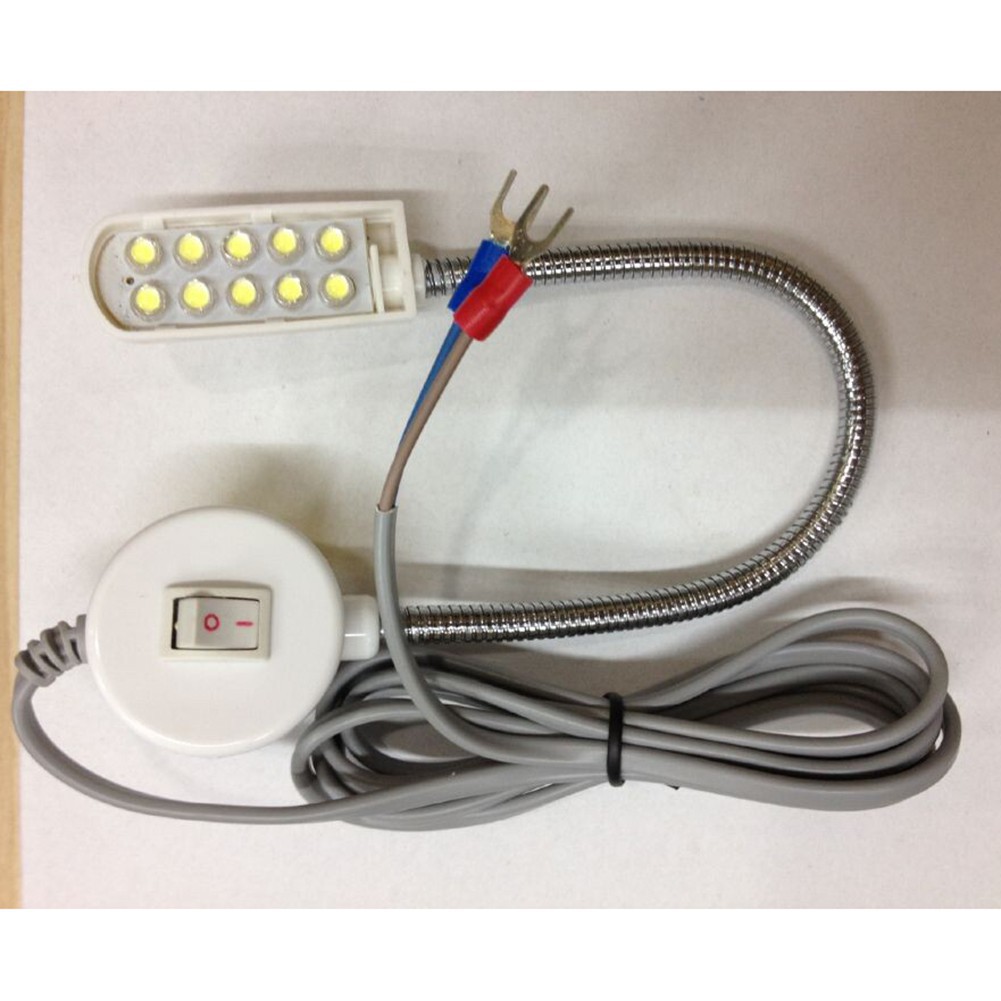 Đèn LED 10 bóng phát sáng gắn máy may chất lượng cao