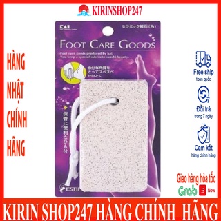Đá chà gót chân cao cấp KAI Nhật Bản