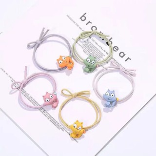 Set 10 dây cột tóc hình thú mẫu mới siêu hot