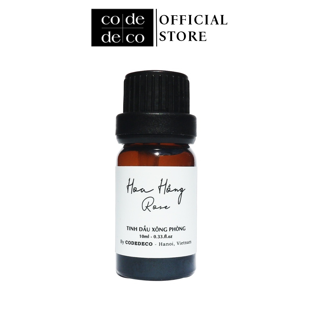 Tinh dầu khuếch tán Code Deco Hoa Hồng 10ml