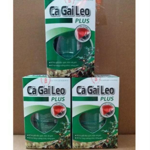 Bổ gan Cà gai leo Plus lọ 60v giải độc gan, hạ men gan | BigBuy360 - bigbuy360.vn