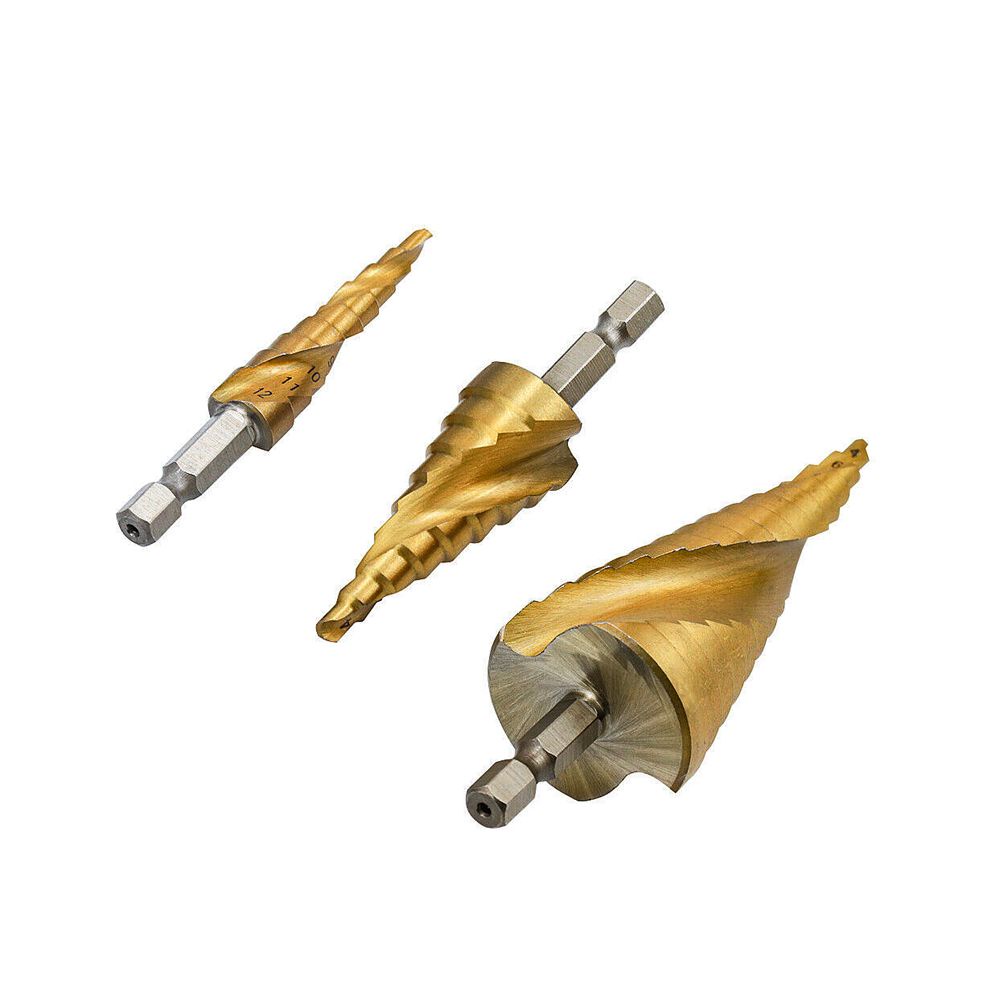 Bộ Mũi Khoan Gỗ Xoắn Ốc HSS 4-12mm 4-20mm 4-32mm