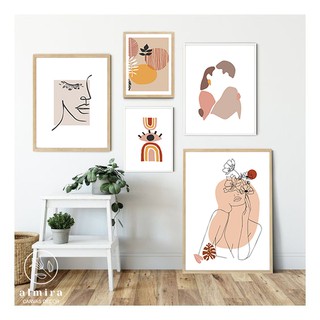 🐫 Tranh vải treo tường nội thất cao cấp 🐫 -  tặng đinh treo 3 chân