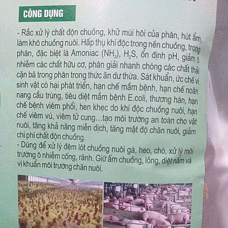 Men vi sinh rắc nền chuồng kh.ử mùi hôi, s.át kh.uẩn hút ẩ.m, giữ ấm thú y thú cưng chó mèo gà chọi, lợn chim for pet