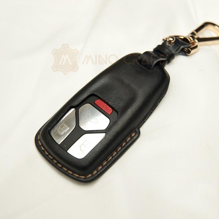 Bao da chìa khóa Audi Q7, Bao da chìa khóa ô tô DTLeather