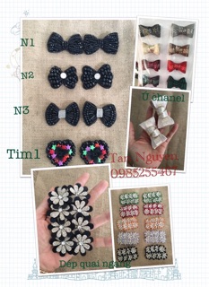 Bộ phụ kiện móc giày bupbe và trang trí