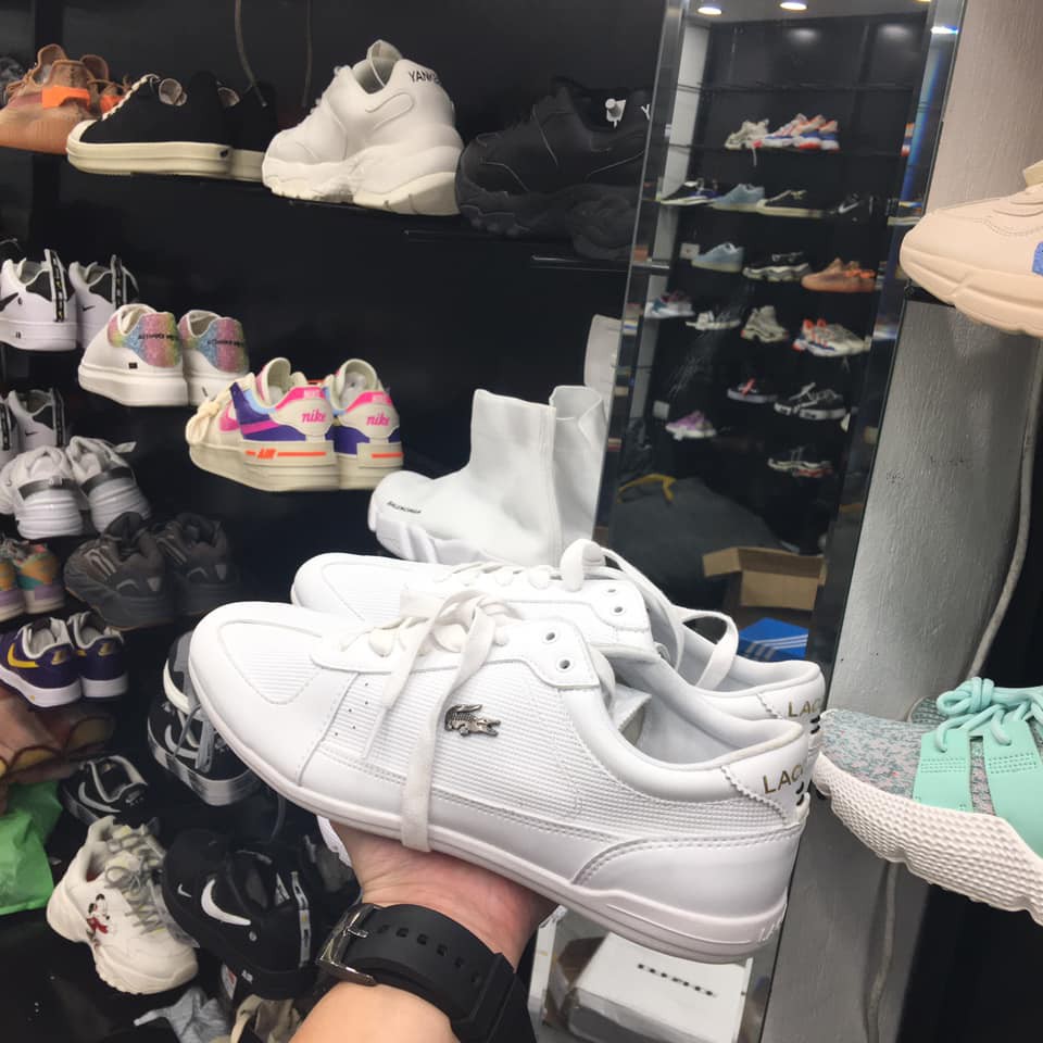 Giày - [ Freeship] Giày sneaker Lacoste trắng 1.1 ! ! ! ? ! ! 2020 new