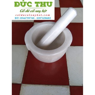 Cối chày đá đường kính 14cm