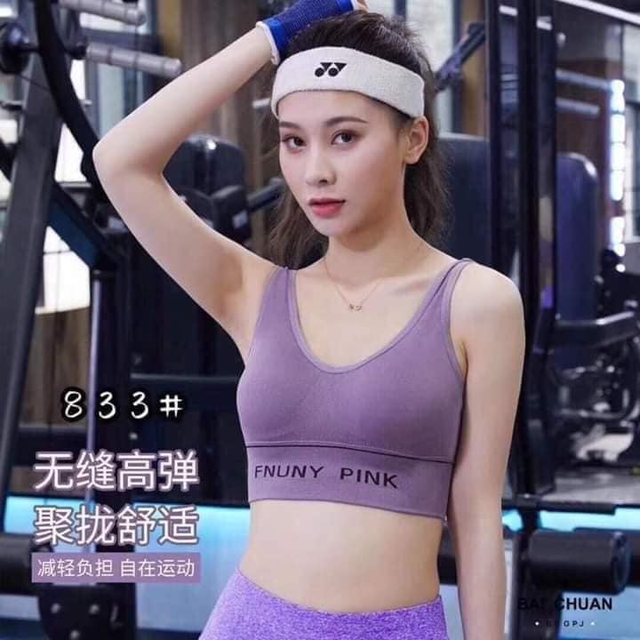 Bra thể thao FUNNY PINK siêu CÁ TÍNH