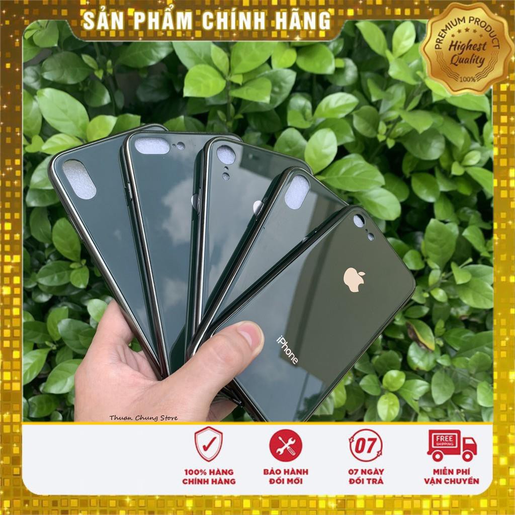 ( New Color MidNight Green) Ốp Gương Hojar kính cường lực Iphone 6,6s,6plus,6splus,7,7plus,8,8plus,X,11,11Pro,11 Pro max