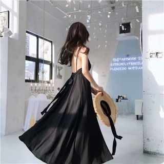 Đầm Maxi Cột Nơ Lưng