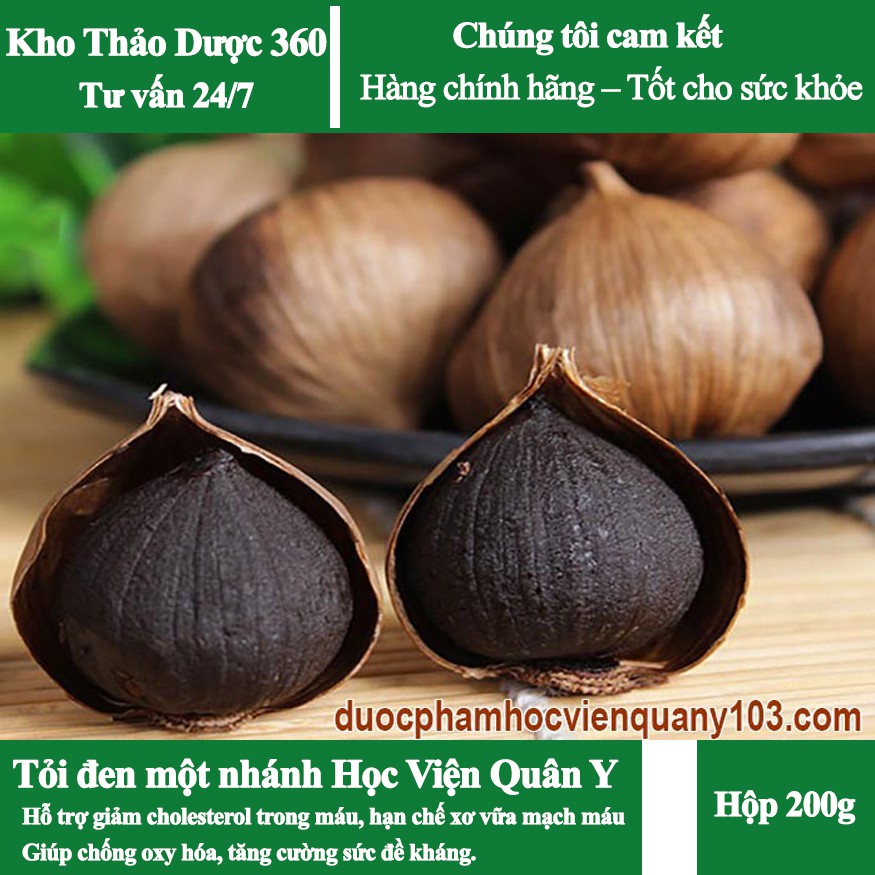 Tỏi Đen 1 Nhánh - Học viện Quân Y | BigBuy360 - bigbuy360.vn
