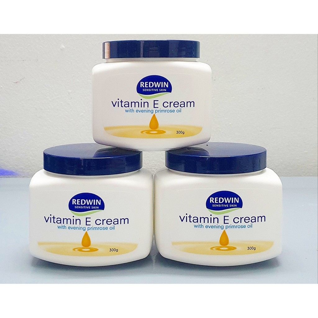 Kem dưỡng mịn da Redwin Vitamin E Cream Hủ 300g của Úc