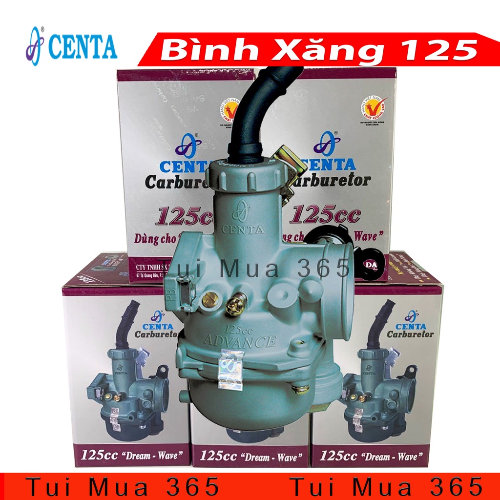 Bình Xăng Con ( Bộ Chế Hòa Khí ) Centa 125