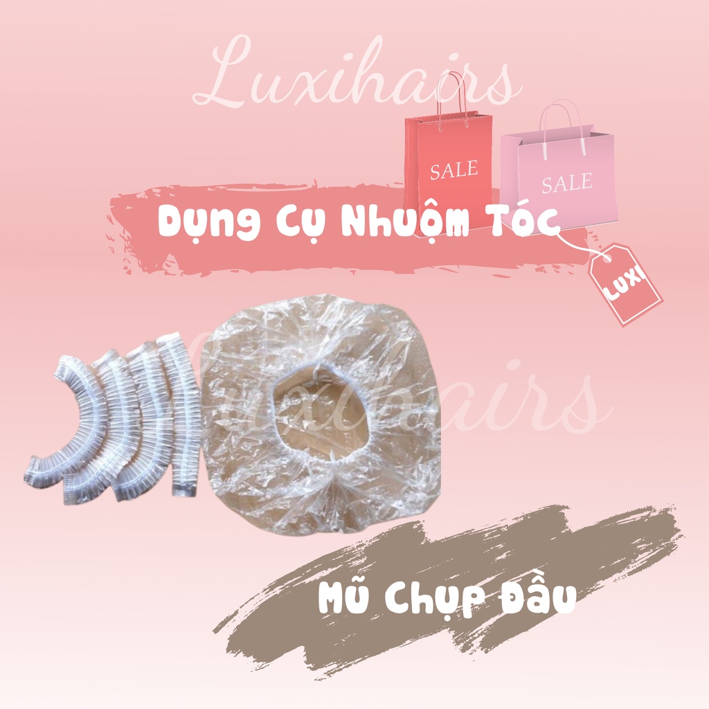 Mũ Chụp Đầu Tiện Lợi - Dụng Cụ Nhuộm Tóc Tại Nhà Chính Hãng Độc Quyền Bởi Luxihairs , Luxihairs