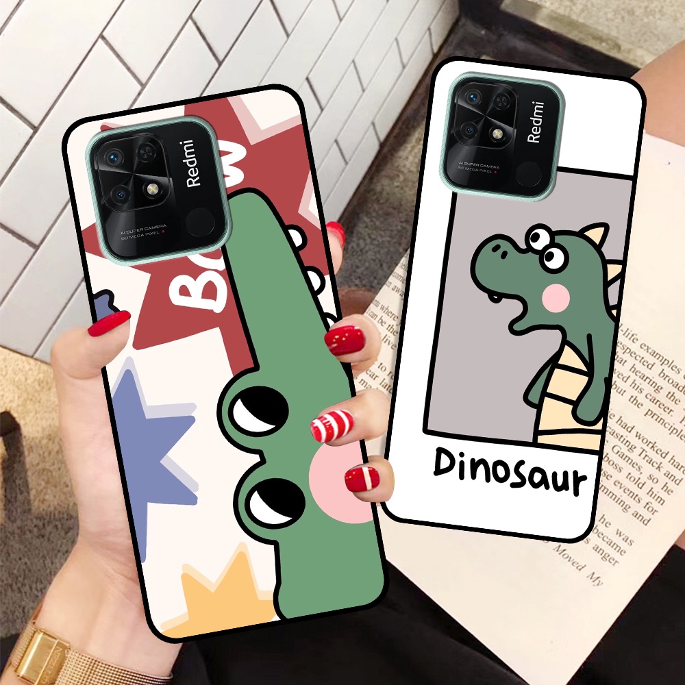 Ốp Xiaomi Poco C40 in hình cá mập, khủng long dễ thương, cute (T01 - T06)