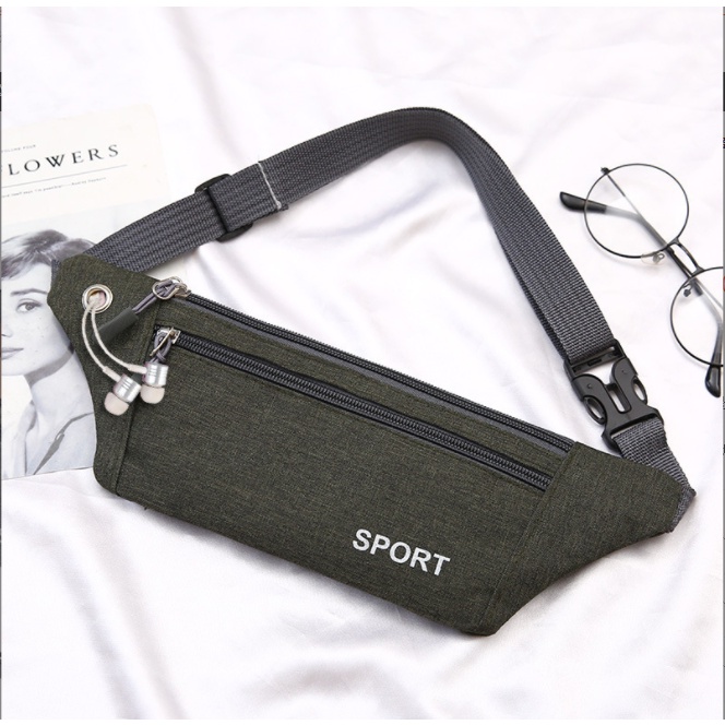 Túi thắt lưng thể thao nam nữ điện thoại di động túi tập thể dục thắt lưng túi đeo hông nhỏ