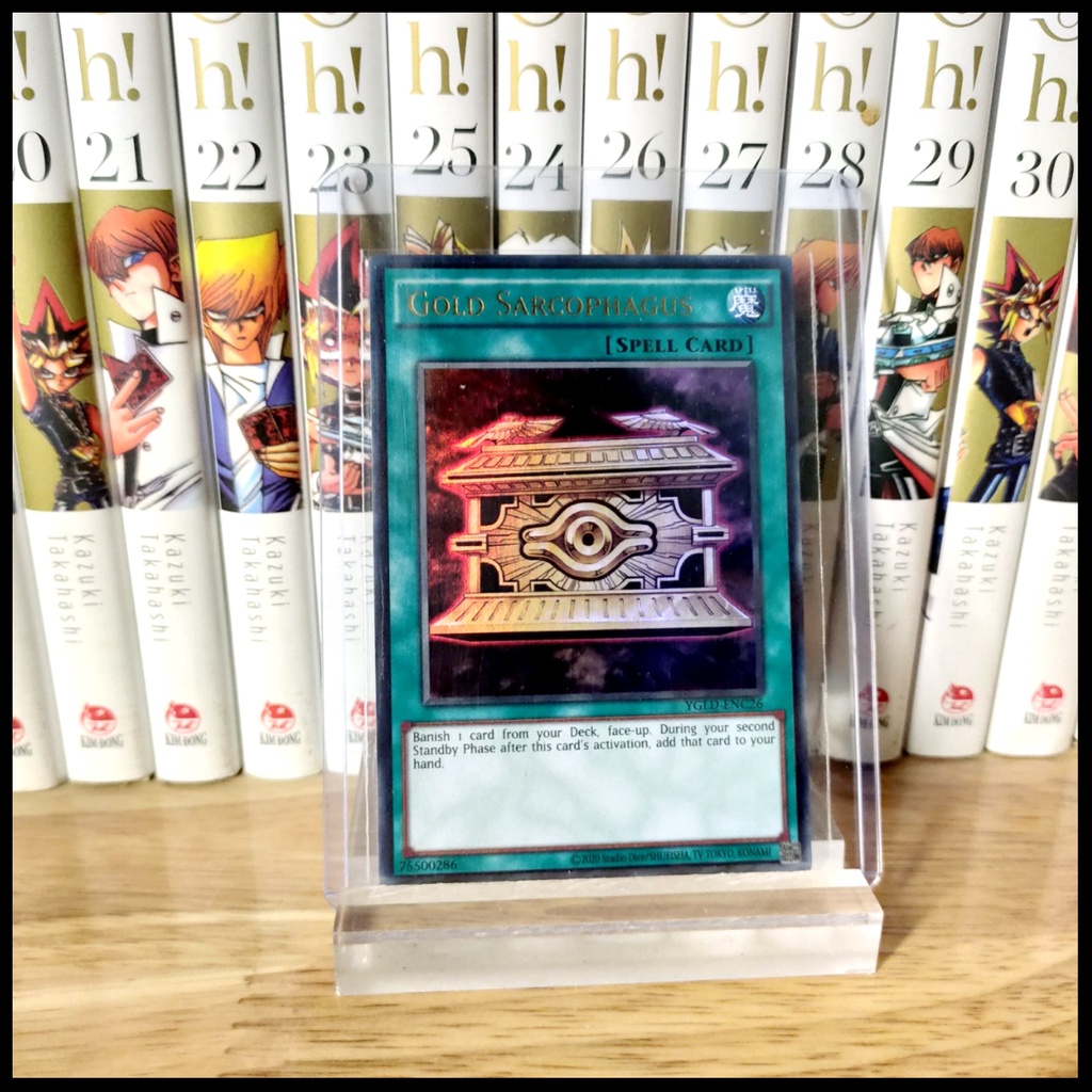 Thẻ bài yugioh chính hãng Gold Sarcophagus – Ultra Rare