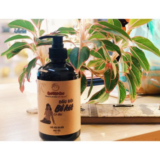 DẦU GỘI BỒ KẾT ORGANIC QUÊ MỘT CỤC 500ml: TÓC CHẮC KHỎE DẦY DÀI MÙI THƠM TỰ NHIÊN