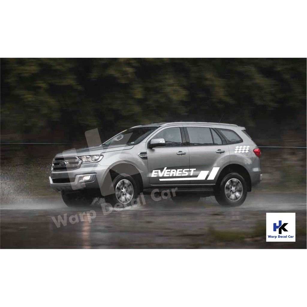 Tem xe everest độc - decal everest