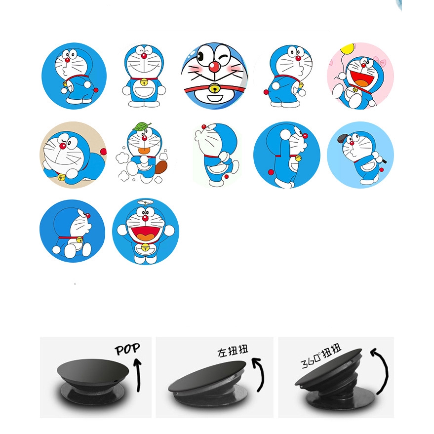 Giá đỡ điện thoại hình Doraemon xinh xắn dành cho điện thoại Oppo Vivo iPhone Samsung Huawei Xiaomi Redmi | BigBuy360 - bigbuy360.vn