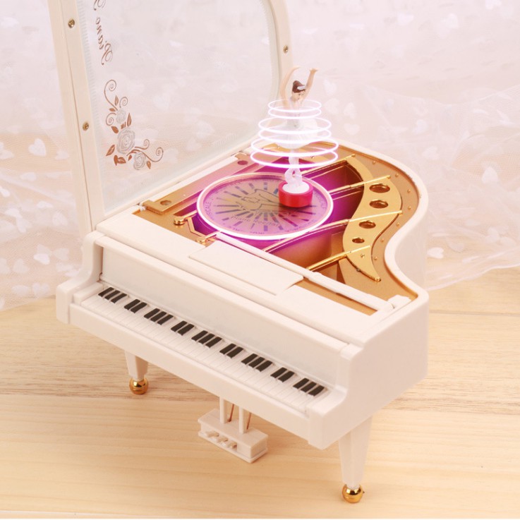 Hộp phát nhạc PIANO với vũ công múa bale - quà tặng độc đáo | BigBuy360 - bigbuy360.vn