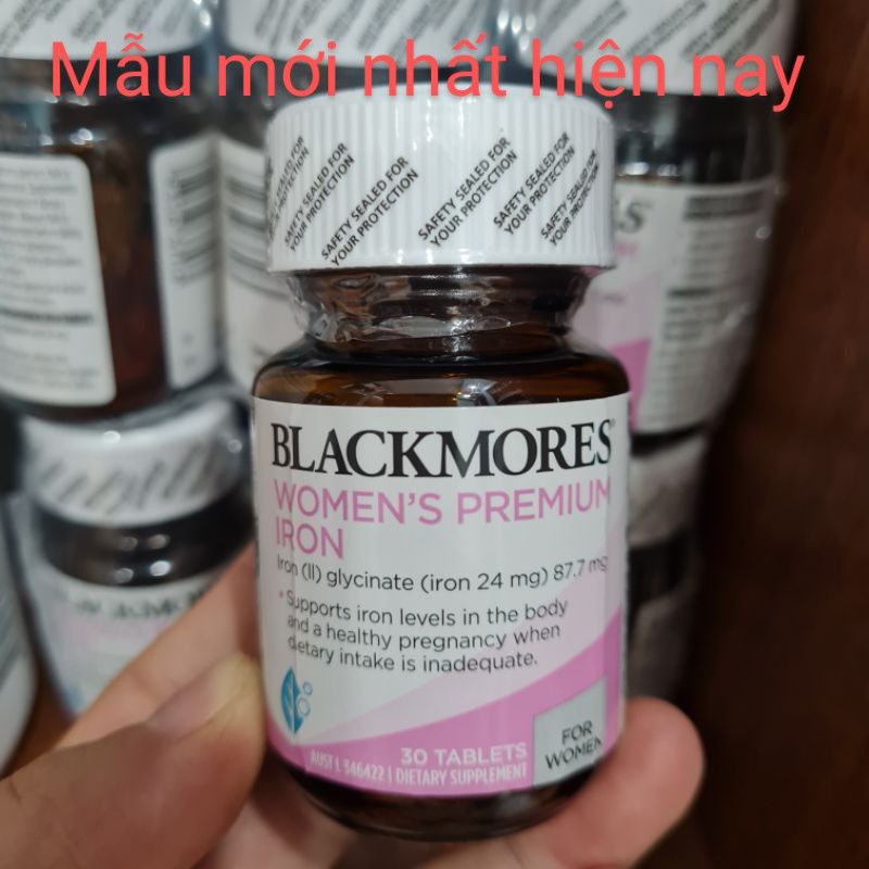 Sắt bổ bà bầu Blackmores Woman's Premum Iron