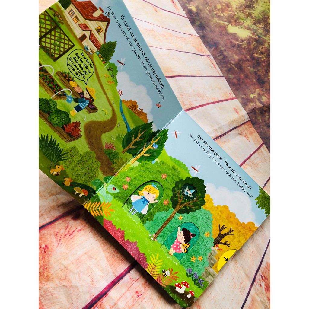 Sách chuyển động dành cho trẻ em từ 0 đến 6 tuổi - Chủ đề các nàng tiên