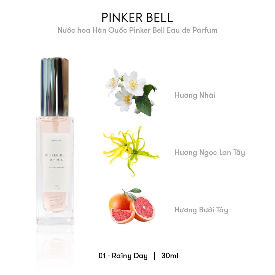 [ TẶNG MẶT NẠ NHAU THAI CỪU] Nước hoa Pinker Bell Perfume Holic - Nước hoa bán chạy nhất Hàn Quốc