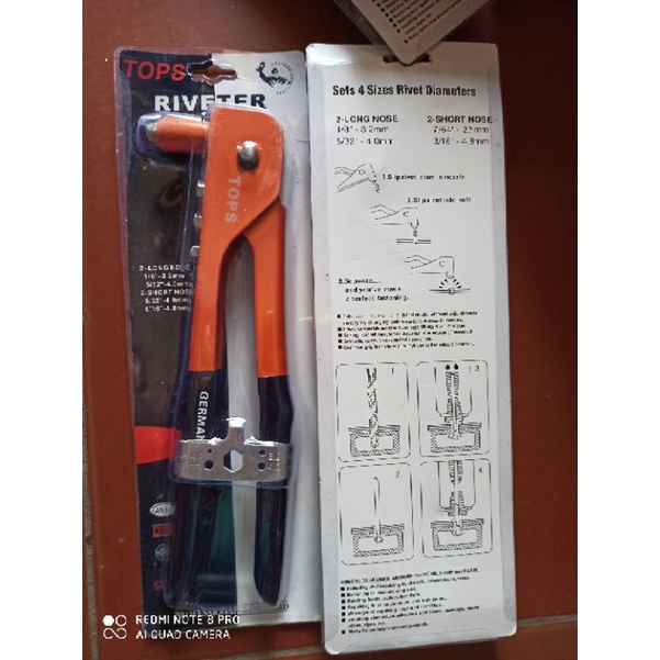 Kìm bắn đinh tán , đinh rút TOP