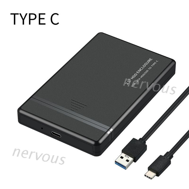 Hộp Đựng Ổ Cứng Di Động 2.5 Inch Usb 2.0 / 3.0 / 3.1 Type-C