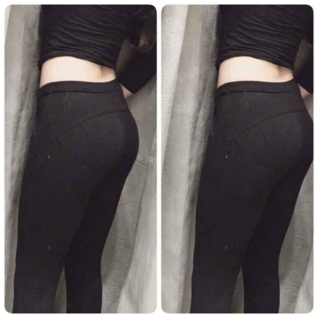 Combo quần legging nâng nông asos