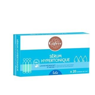Nước muối sinh lý Gifrer Pháp (10 ống)