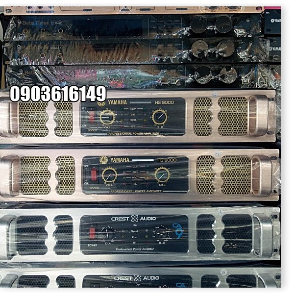 Cục đẩy công suất HS 9000 mặt nhôm