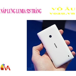 NẮP LƯNG LUMIA 525 MÀU TRẮNG