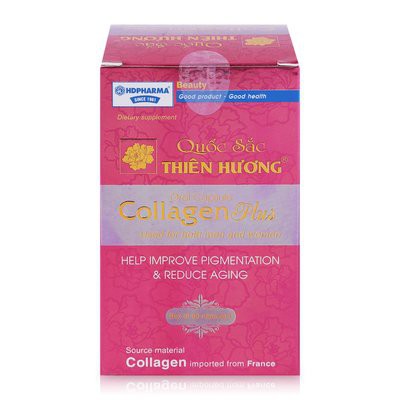 Quốc sắc thiên hương viên uống Collagen Plus bổ sung Collagen