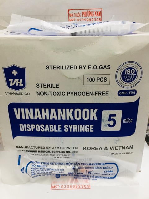 Kim tiêm VINAHANKOOK 5cc rẻ