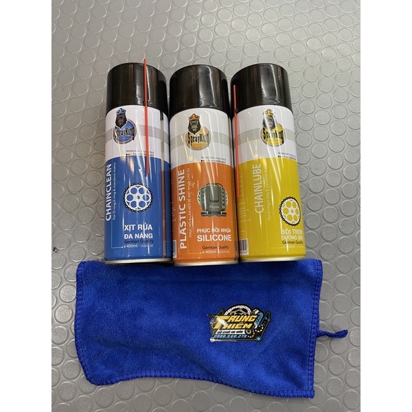 Dung dịch săm sóc xe  rửa sên / Dưỡng sên / Dưỡng nhám