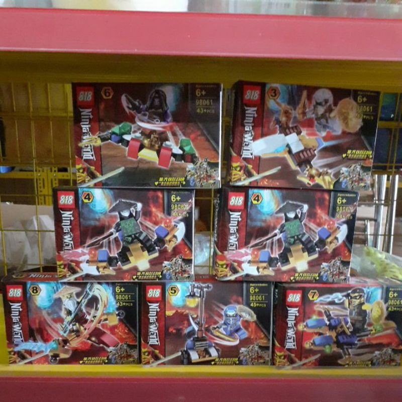 lắp ghép Ninja world