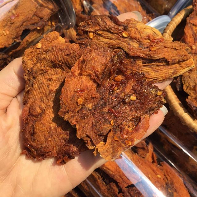 Khô bò hồng ngự vụn lớn loai 1 lon 250gr/120k | BigBuy360 - bigbuy360.vn