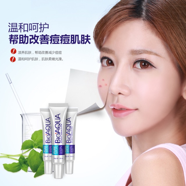 Kem mụn 💖FREESHIP💖 Kem giảm mụn Bioaqua Nội Địa Trung mờ sẹo giảm thâm | BigBuy360 - bigbuy360.vn