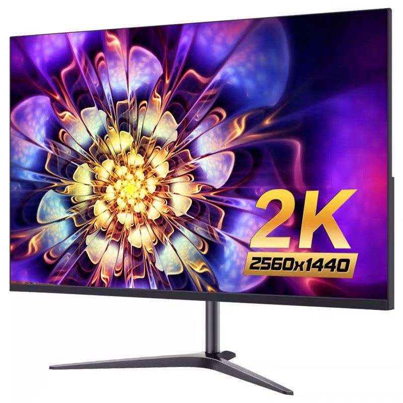 Màn hình máy tính cong 24 inch mới để bàn 22/27/19 trực diện văn phòng 144Hz chơi game 2K HD