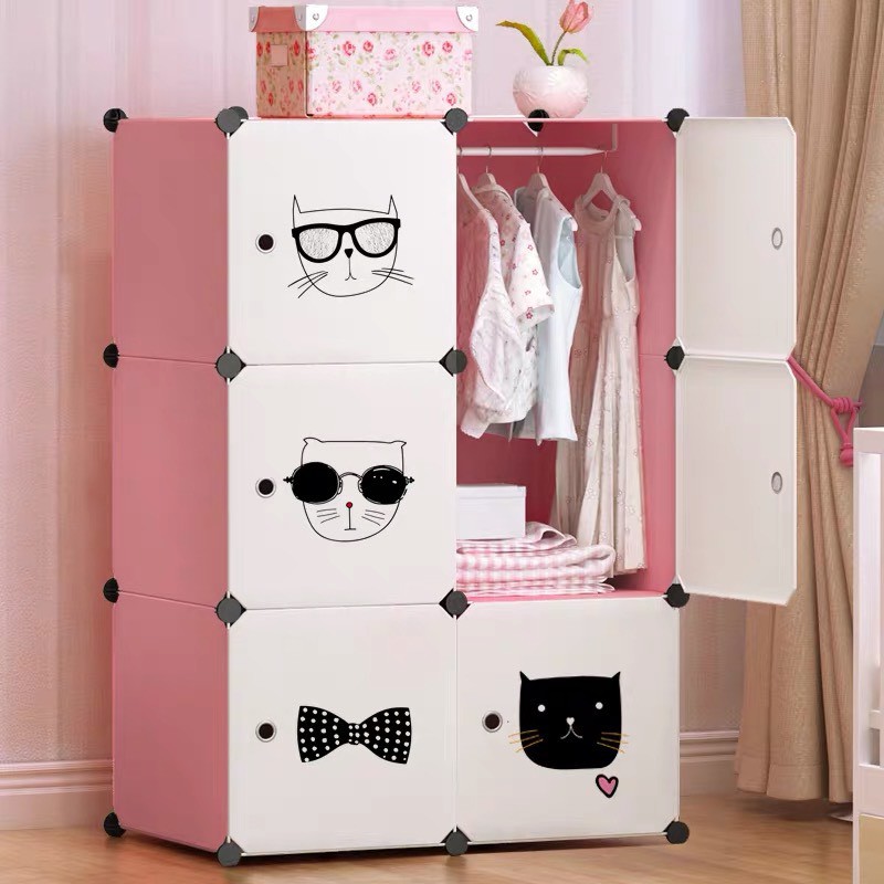 tủ nhựa ghép 6 ngăn ( hàng giá sốc)