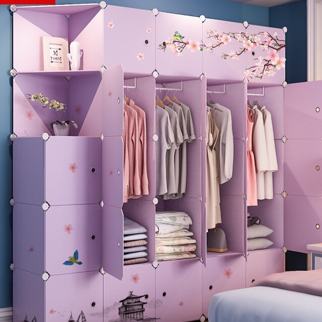 Tủ Nhựa Ghép 1368