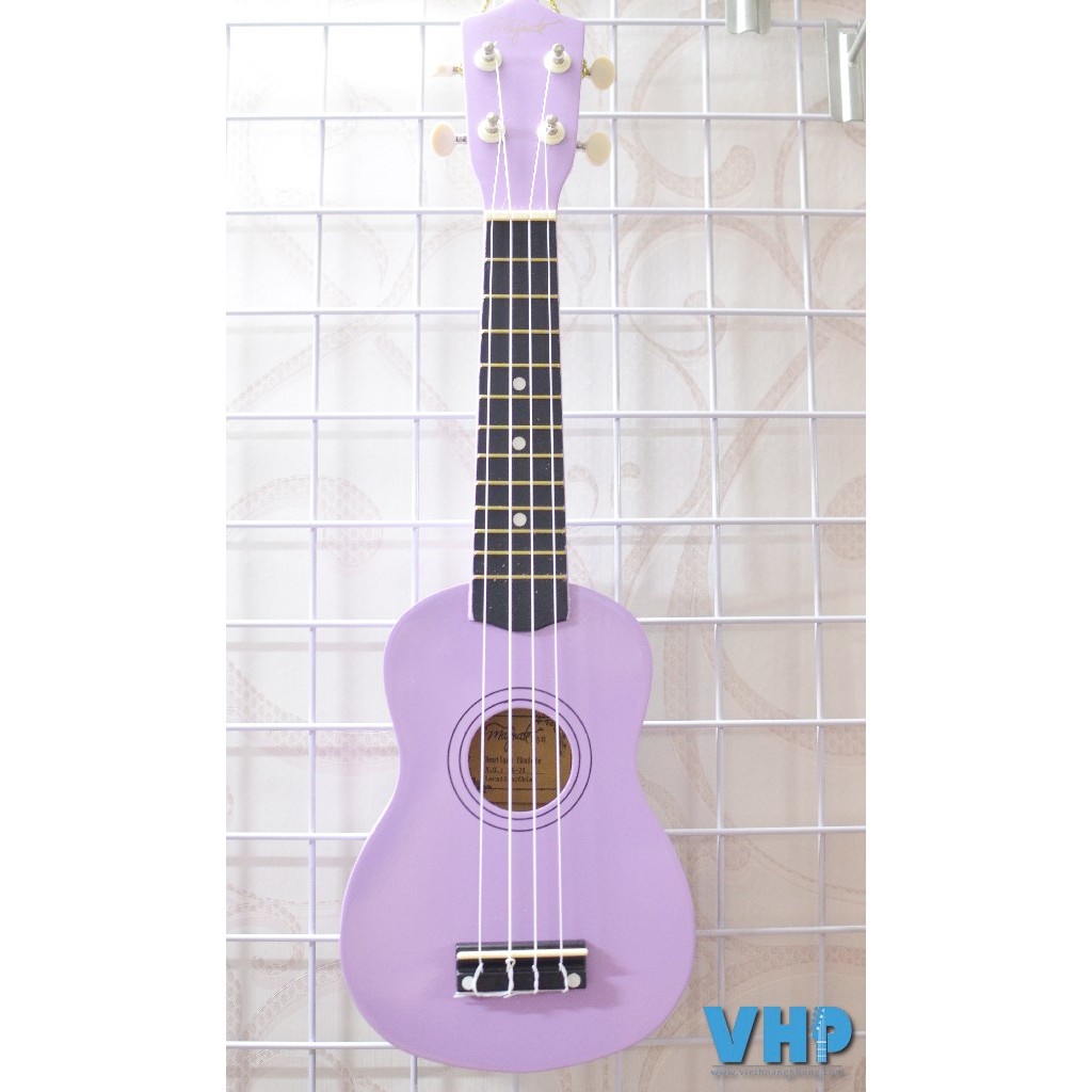 Đàn Ukulele Tím Soprano Magnate 21 tặng bộ phụ kiện