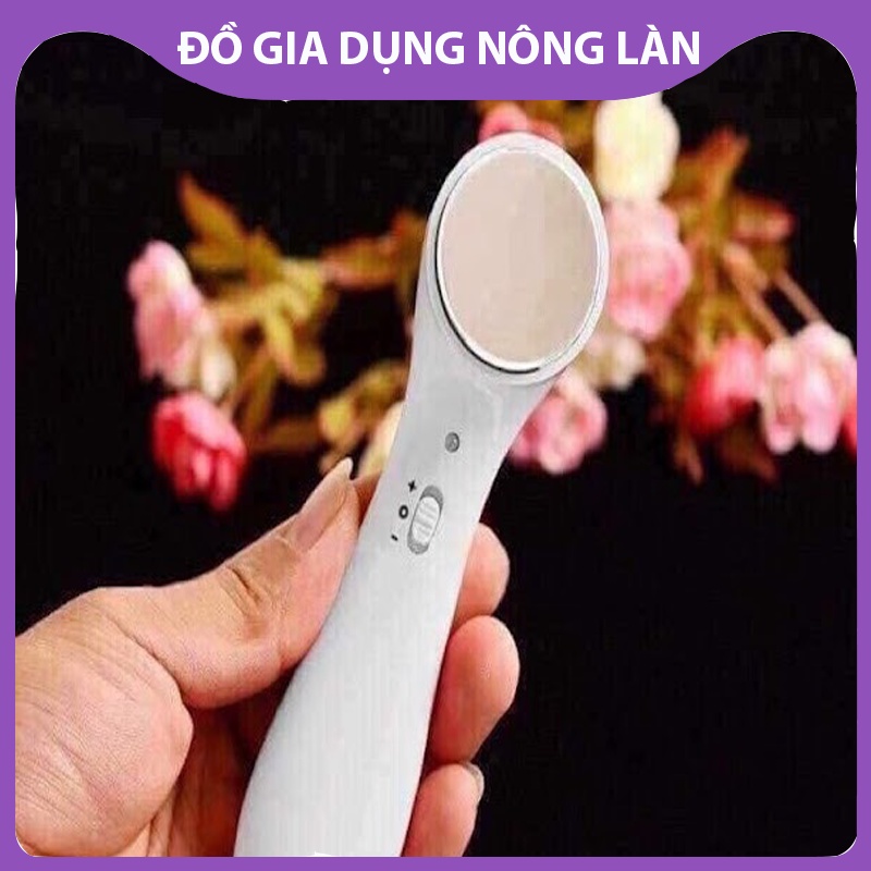 Máy massage mặt ion nhiệt làm sạch chăm sóc massage mặt cầm tay mini đa năng  NL shop
