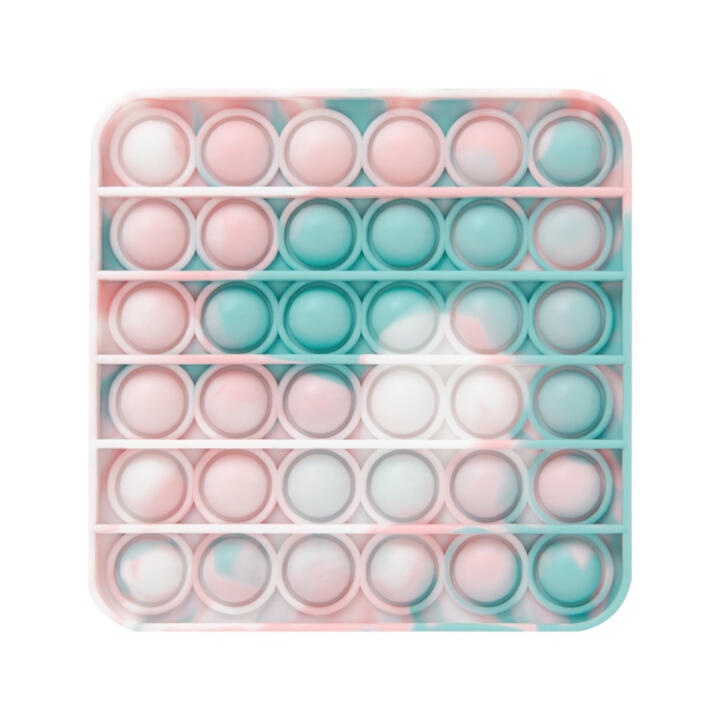 Đồ Chơi Bóp Bong Bóng ARTBOX Hàn Quốc Hình Vuông Phối Màu Pastel