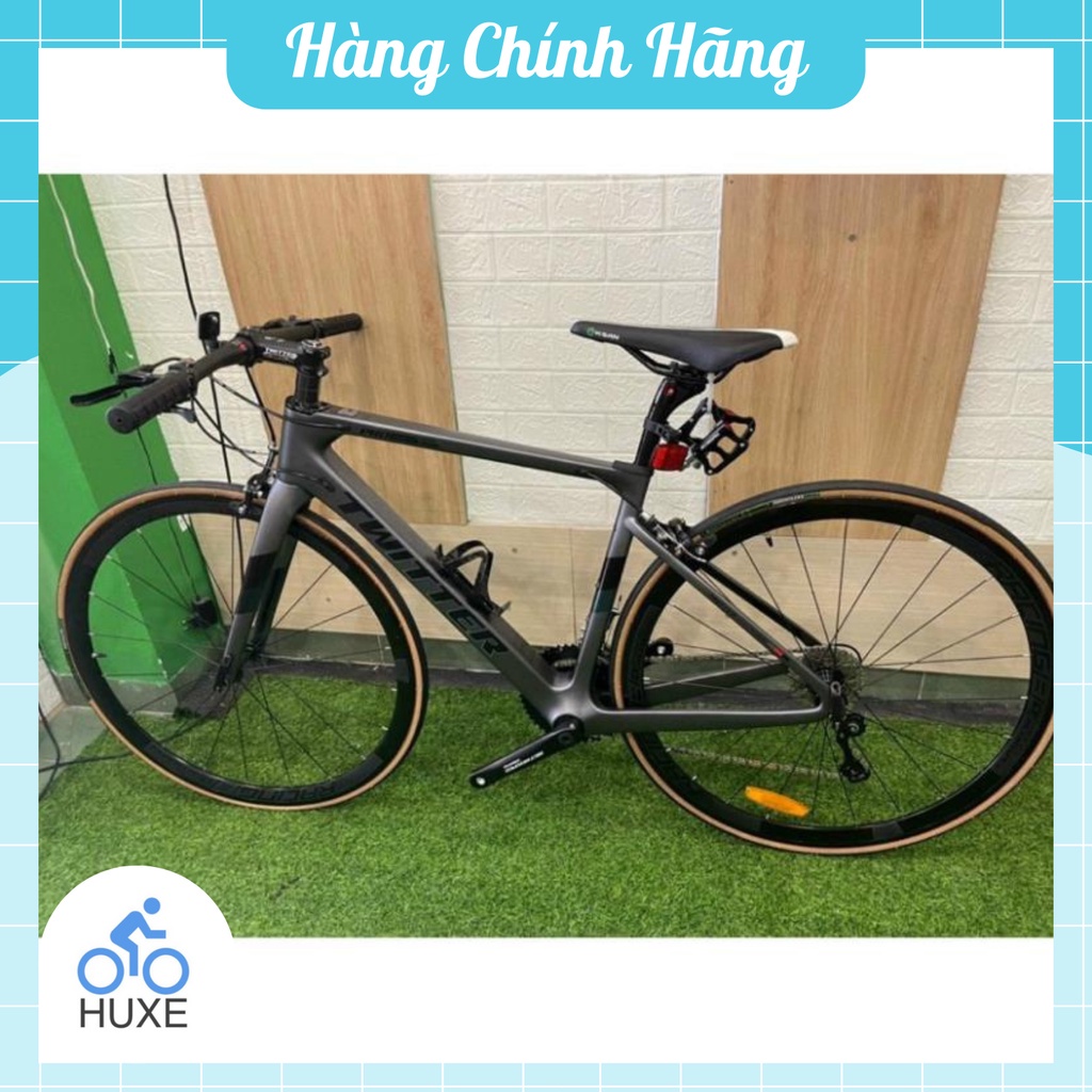Xe đạp TWITTER STEALTH PRO SHIMANO R700 tay ngang chính hãng nhập khẩu cao cấp.Khung Carbon 18k siêu nhẹ.